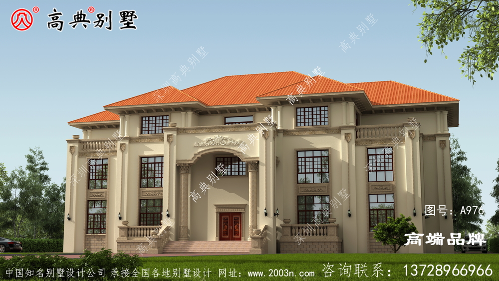 农村别墅内空间设计比较宽敞,功能配备齐全