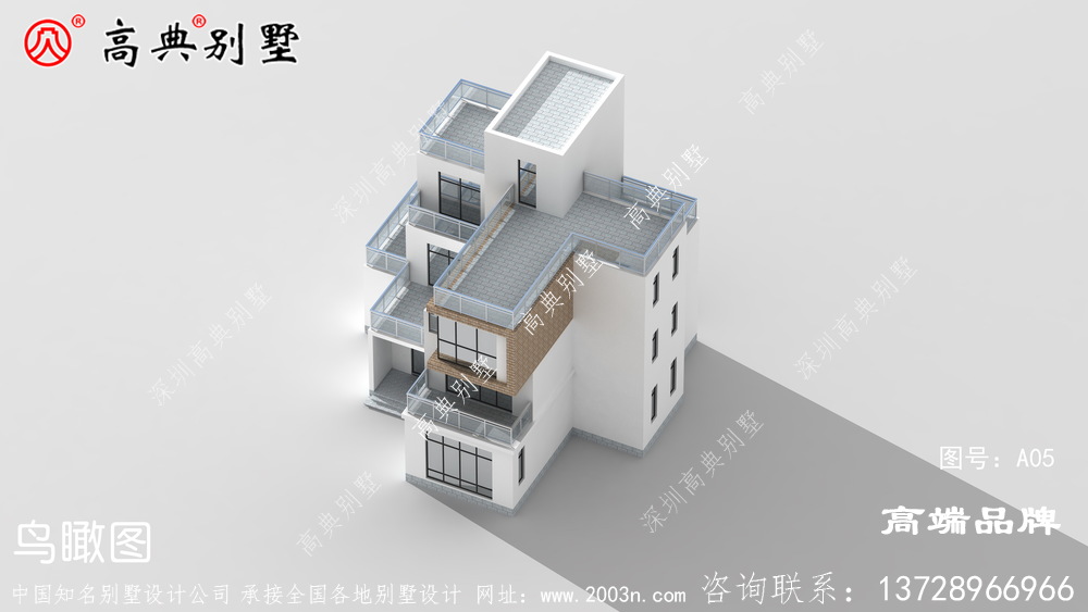 新农村自建房设计图纸大全经典的别墅户型