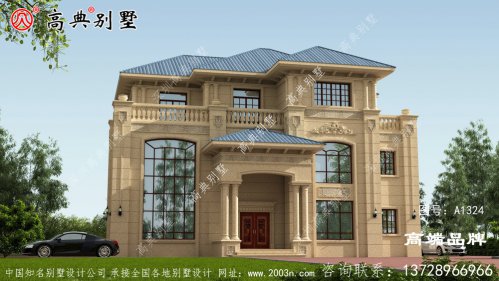 这样设计给人一种简约而不简单的空间效果这座别墅的设计 很特别 ，清新 的橙