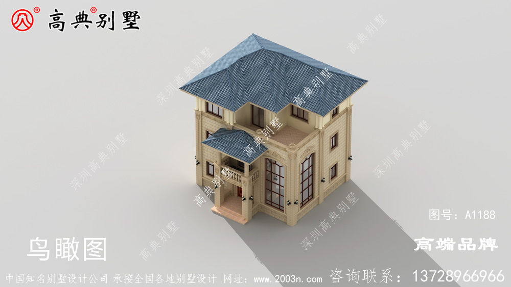 大窗设计，加强外观的美观性和室内的采光性
