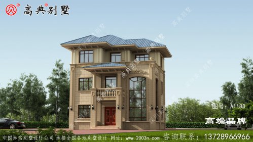 大窗设计，加强外观的美观性和室内的采光性