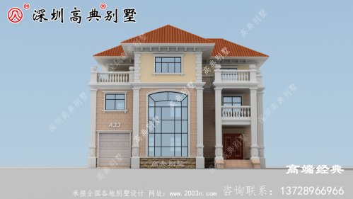 新款三层自建房外观图，不仅外观好看，室内布局更是没话说