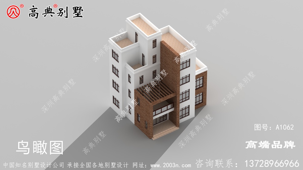 如今的农村别墅和城市花园洋房相比一点儿不输！